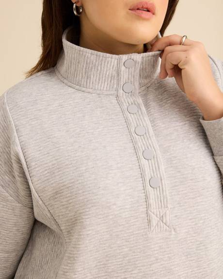 Robe &agrave; col montant avec poches - ActiveZone