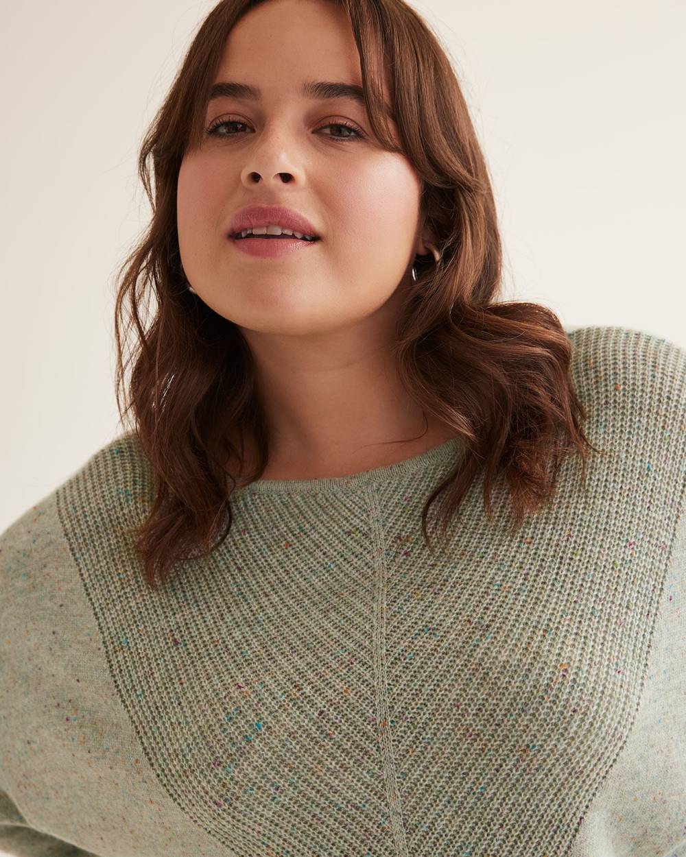 Relaxed Cashmere Blend Sweater