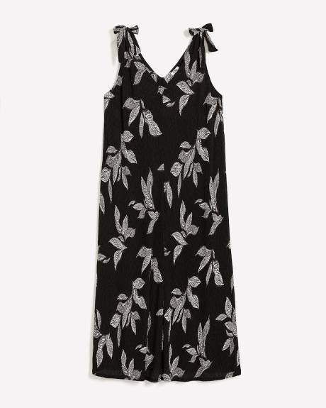 Maxi Dress with Shoulder Ties