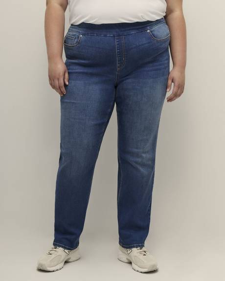 Jeans à jambe droite coupe ingénieuse - d/c JEANS