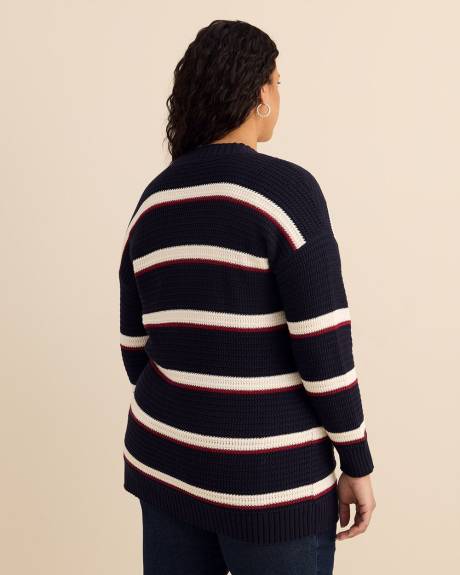 Cardigan en coton, tissu responsable