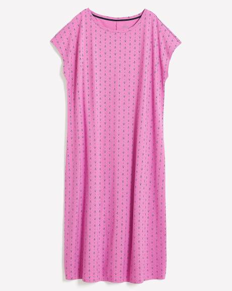 Chemise de nuit longue à motif - ti Voglio