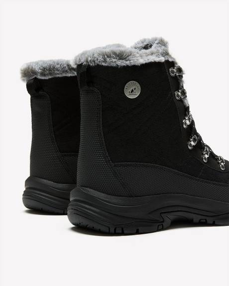 Wide Width, Trego Lace-Up Winter Boot - Skechers
