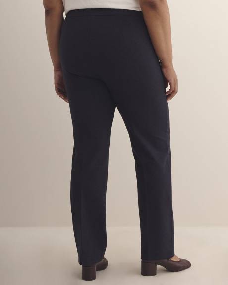 Pantalon amincissant essentiel à jambe droite en pointe de Rome