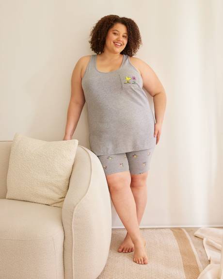 Camisole de nuit avec imprimé Snoopy - ti Voglio