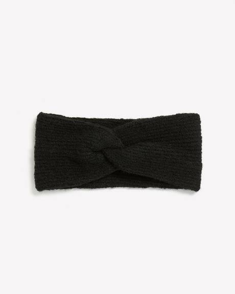 Bandeau torsadé en laine