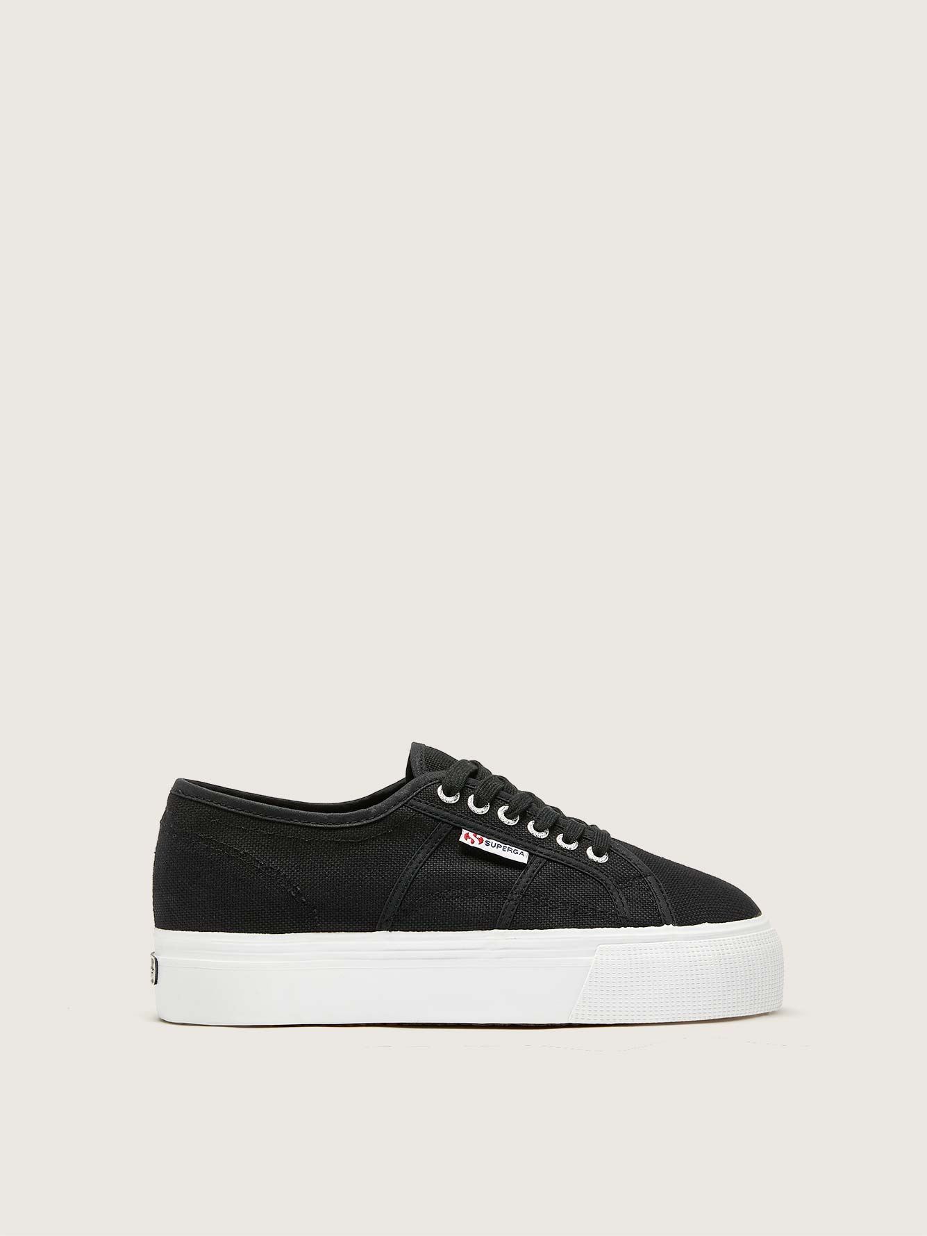 superga platform canvas