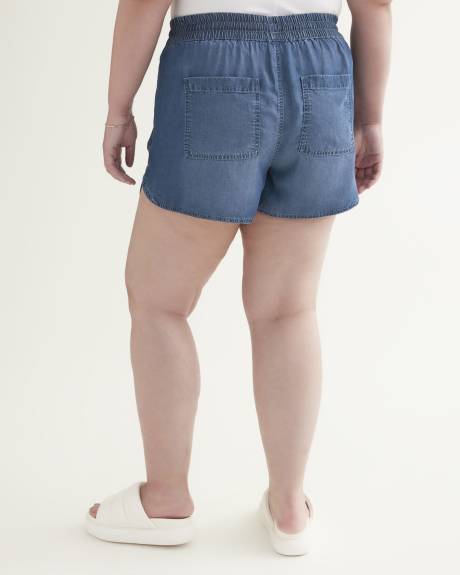 Responsible, 1948-Fit Tencel Pull-On Short - d/C JEANS