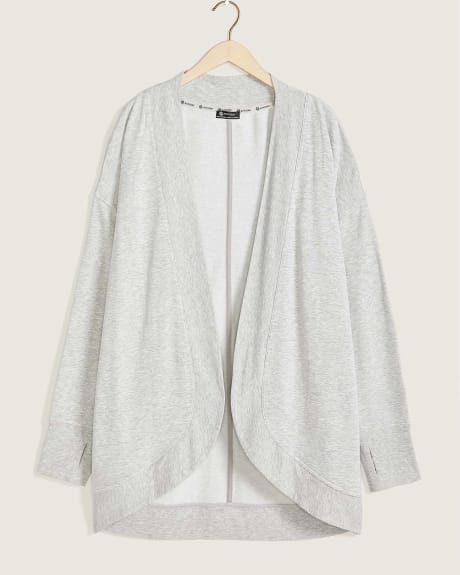 French Terry Open Cardigan - ActiveZone