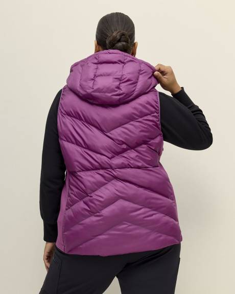 Veste matelassée compressible sans manches, tissu responsable - Active Zone
