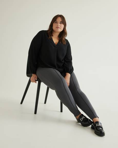 Blouse tunique avec manches ballons