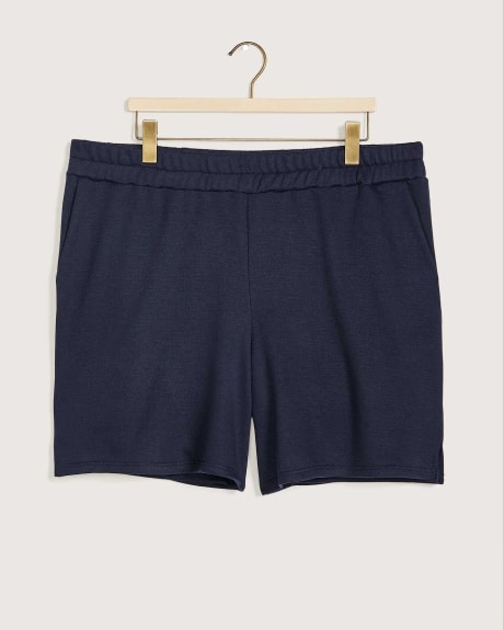 French Terry Pull-On Shorts - ActiveZone