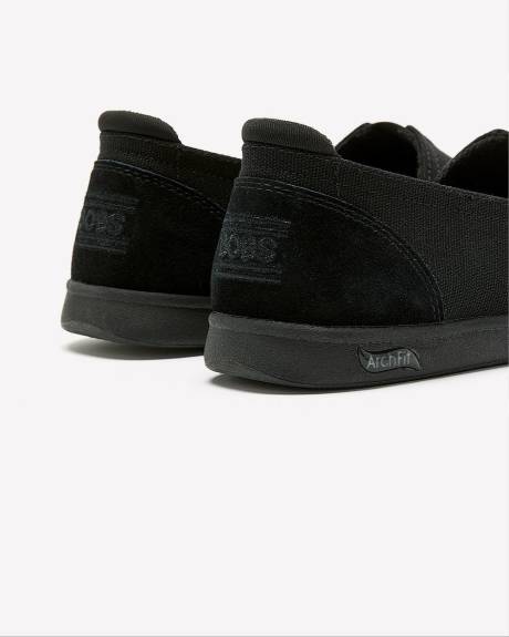 Wide Width, BOBS Plush Canvas Shoe - Skechers
