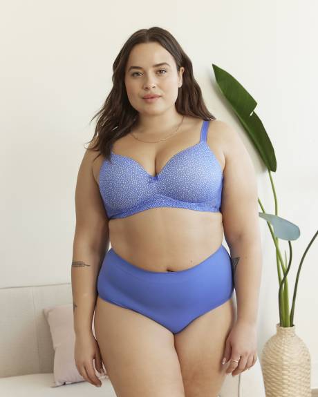 Seamless Scalloped Waist Full Brief - ti VOGLIO