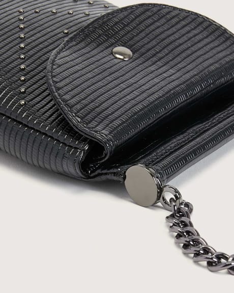 Mini Crossbody Bag With Studs - In Every Story