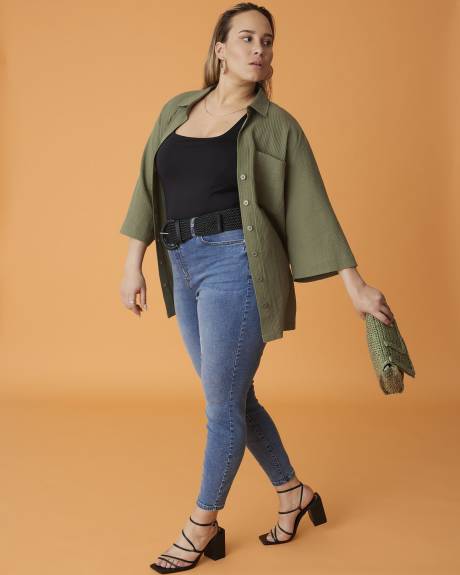 Haut sans manches, tissu responsable - Addition Elle