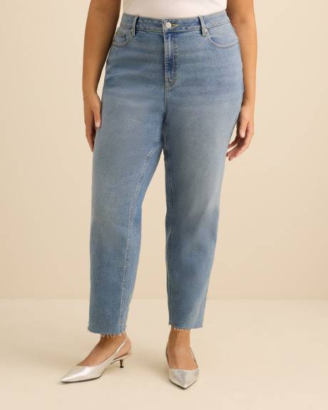High-Rise Mom Jeans - Addition Elle