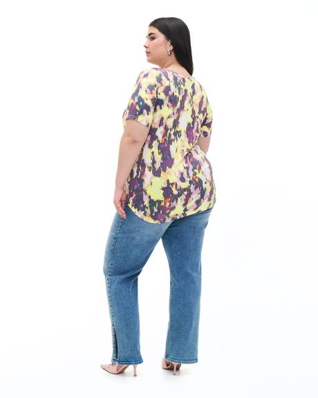 Responsible, Modern-Fit Printed Tee - Addition Elle - PENN. Essentials