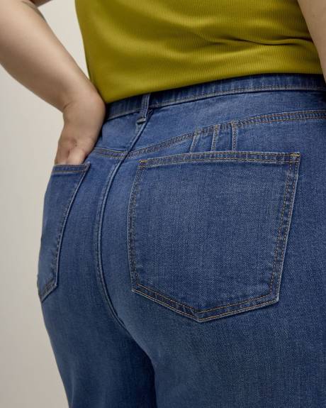 Jean à jambe large, coupe galbée, tissu responsable - d/C Jeans