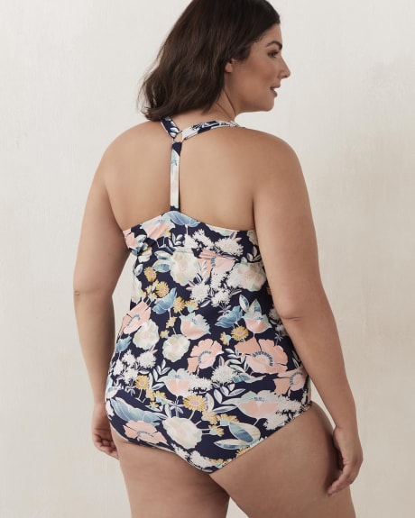 Haut tankini Trinidad à imprimé floral - Raisins Curve
