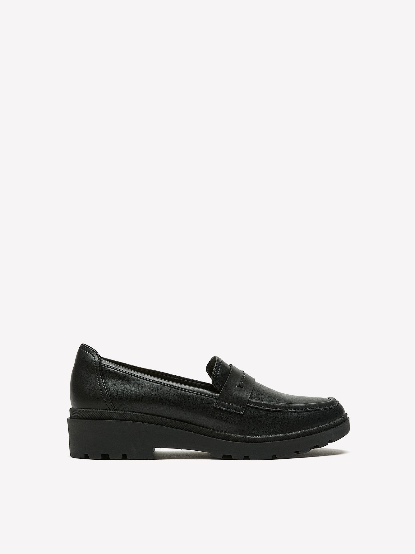 Wide Width Calla Ease Leather Loafer Slip-On - Clarks | Penningtons