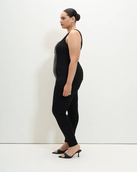 Responsible, Sleeveless Bodycon Knit Top - Addition Elle