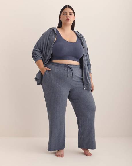 Pantalon de pyjama en pointelle côtelée - ti Voglio