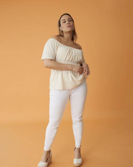 Haut à manches à volants - Addition Elle