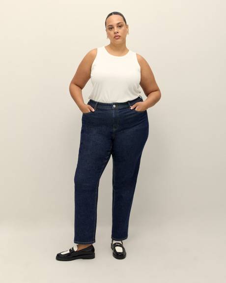 Responsible, Petite, Curvy-Fit Straight-Leg Jean - d/C JEANS