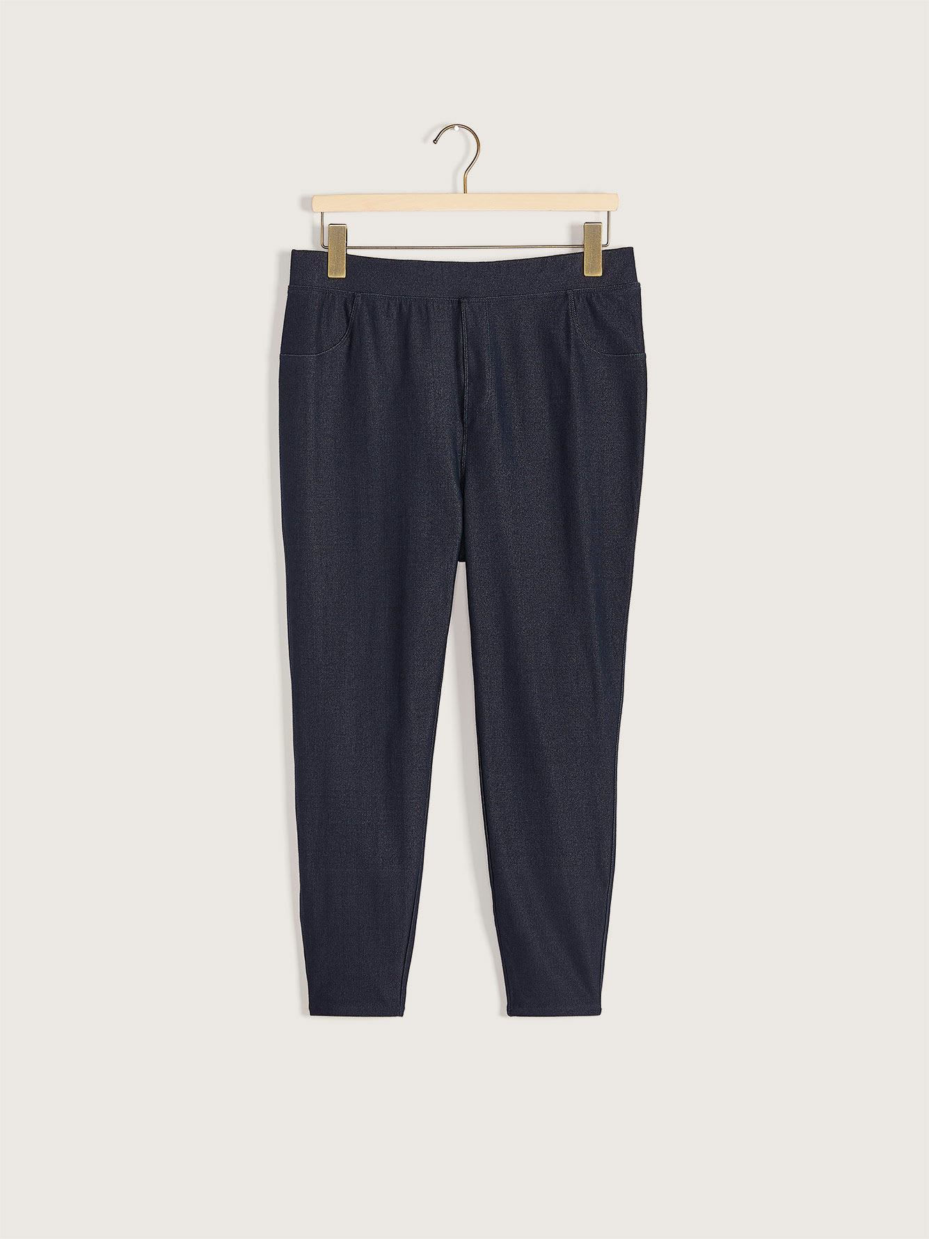 petite denim leggings