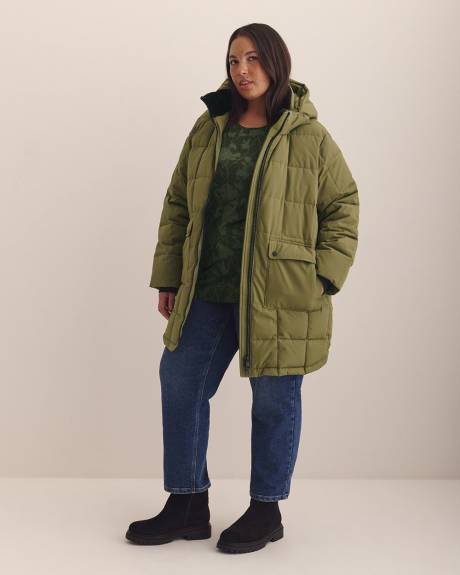 Parka antid&eacute;chirure avec capuche amovible