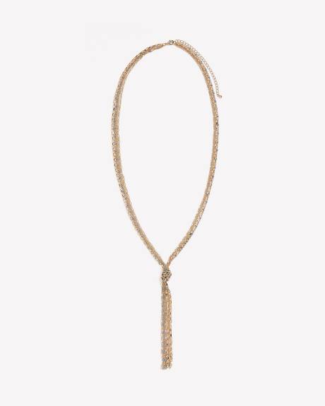 Long Knotted Necklace