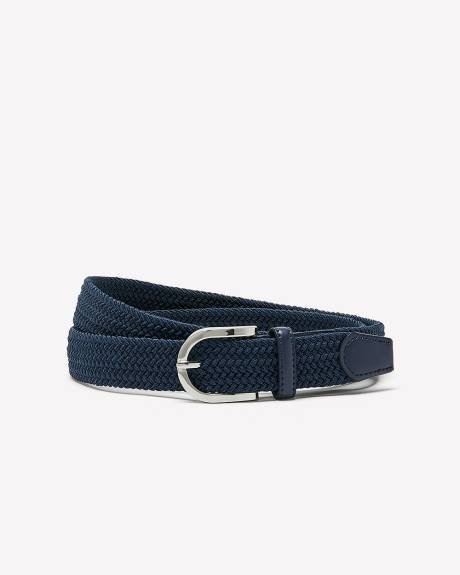 Ceinture tressée extensible
