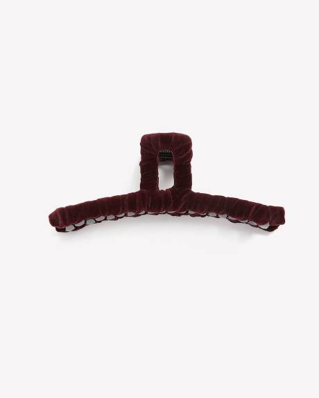 Long Velvet Hair Clip