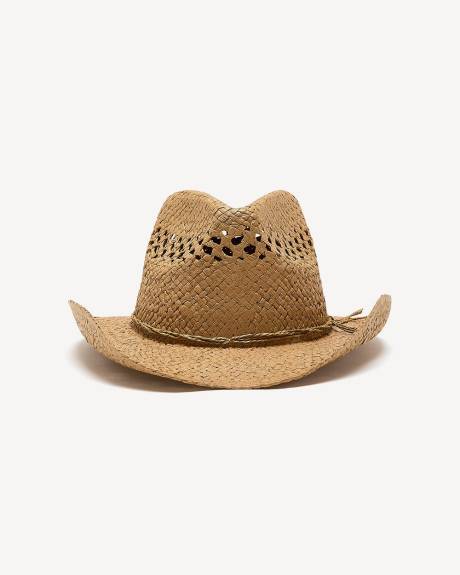 Chapeau de cowboy en pailles