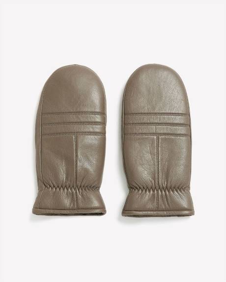 Leather Mittens