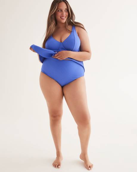 Reversible High-Waisted Swim Brief