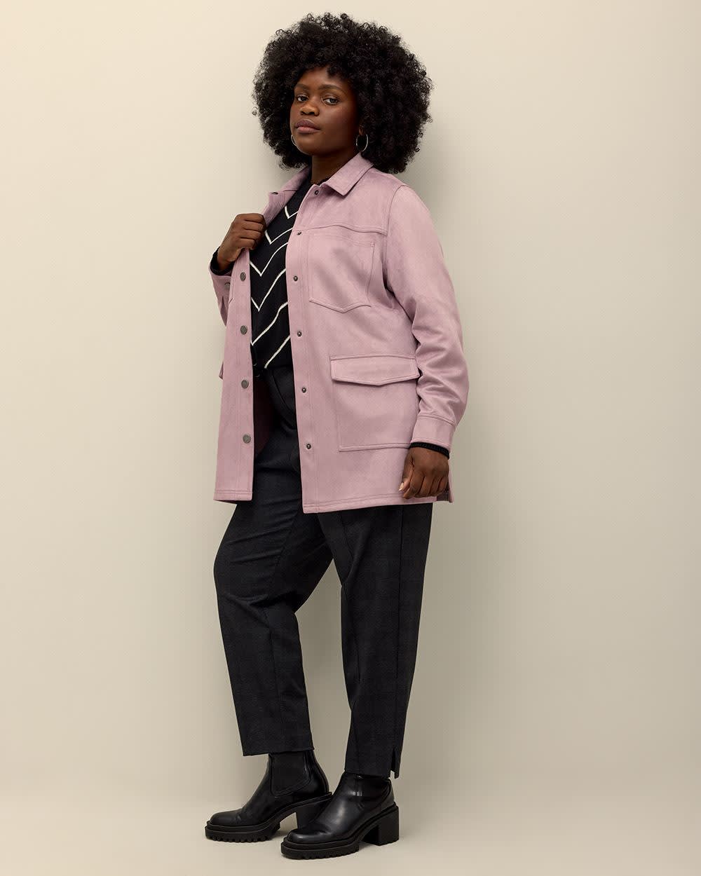 Veste suede deals