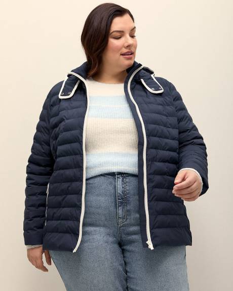 Packable Jacket with Removable Hood
