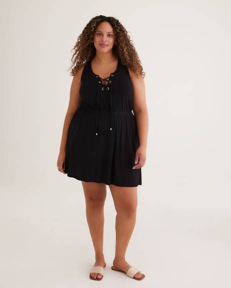 Plus size see through cover up pants cheap