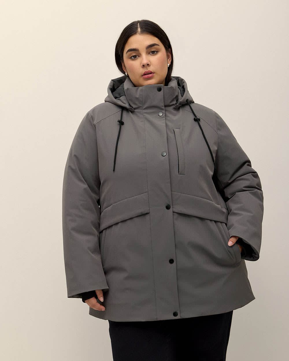 Responsible, Grey Snow Jacket - Active Zone