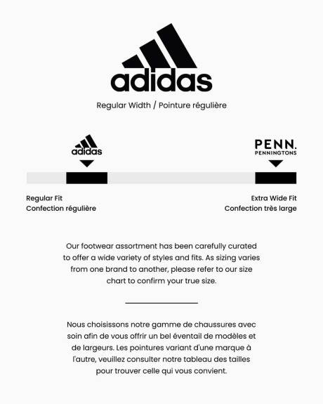 Regular Width, Pink Grand Court Sneaker - adidas