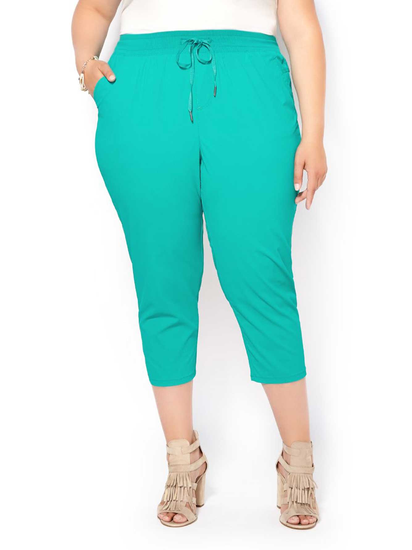 lightweight capris