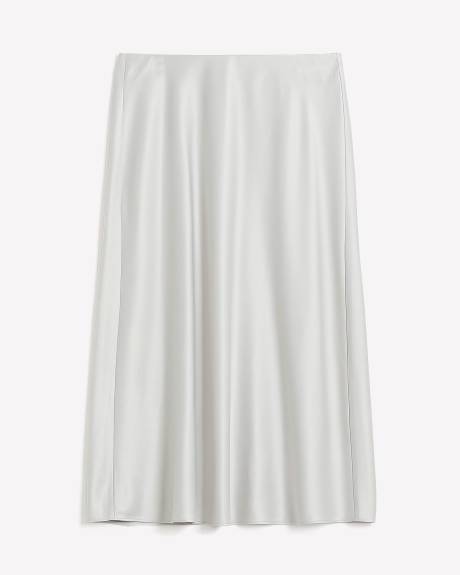 Jupe longue droite en satin - Addition Elle