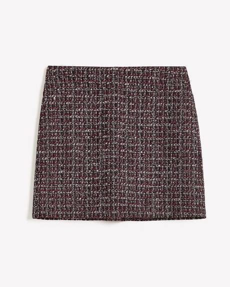Tweed Mini Skirt