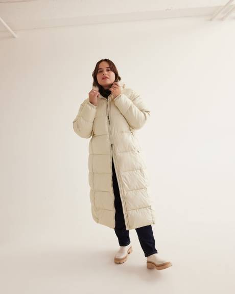 Puffect Long Puffer Jacket - Columbia