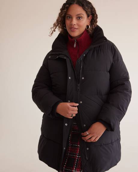 Responsible, Puffer Jacket with Hidden Hood