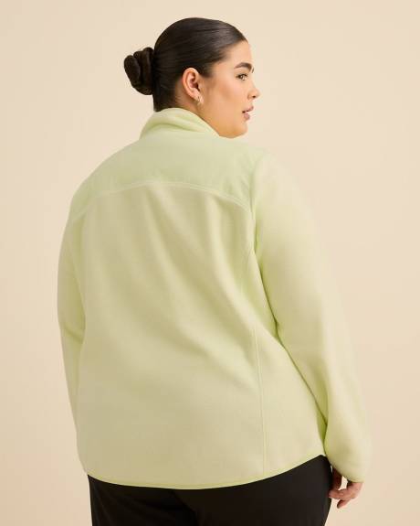 Polar Fleece Mock-Neck Jacket - Active Zone