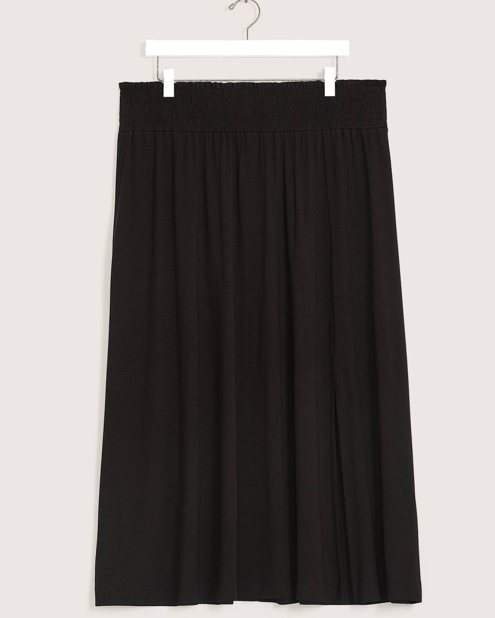 Responsible, Black Midi Knit Skirt | Penningtons
