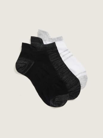 Thin Sport Socks, 3 Pairs - Active Zone